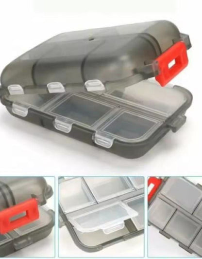 Multifunctional Pill Box, Portable Small Weekly Travel Pill Organizer